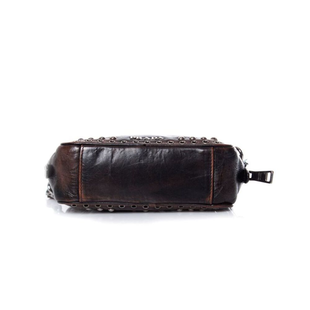 Prada, Vitello vintage embellished camera messenger bag. - Picture 6 of 10